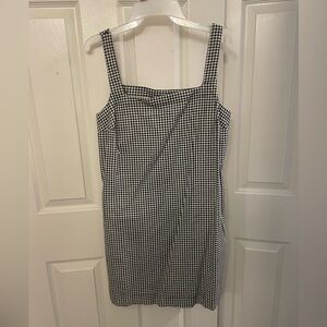 A new day gingham mini dress , sz S, NWT